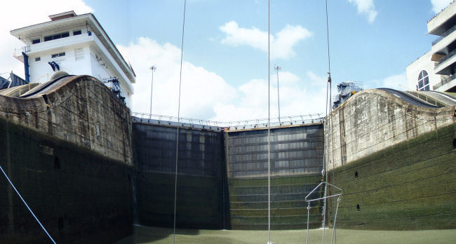 a Lock gate